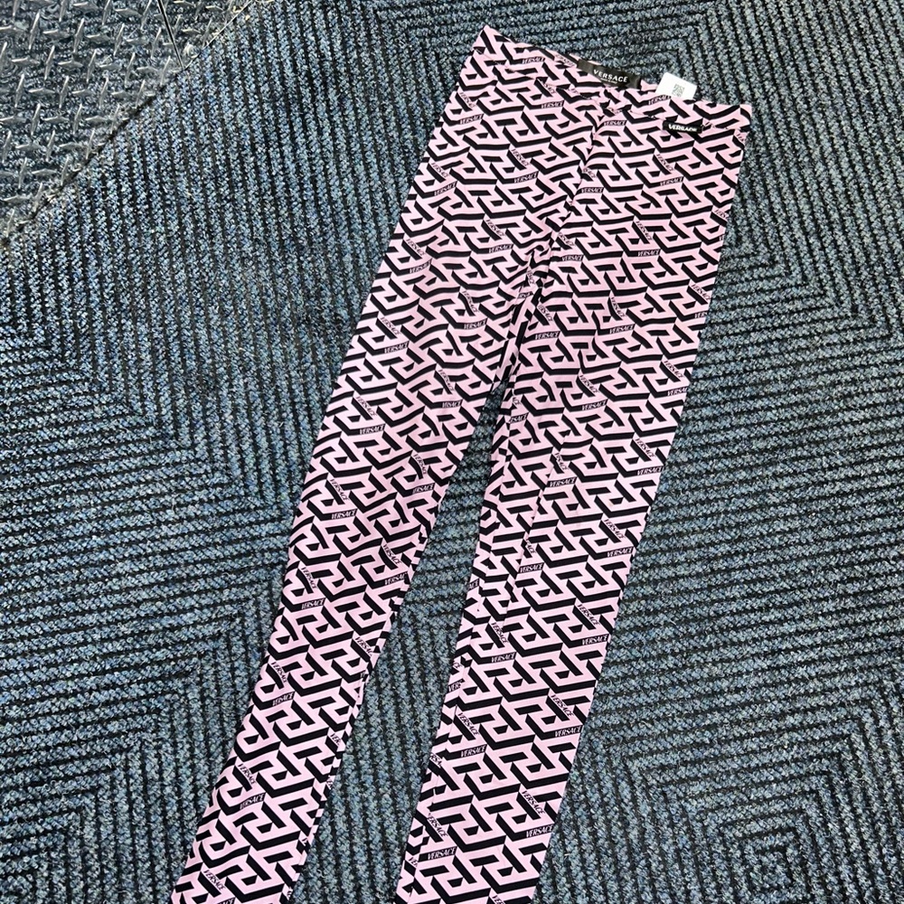 La greca Versace leggings